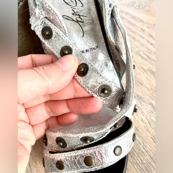 Miss Sixty Wedge Sandals - Silver - 35 - Picture 6 of 11